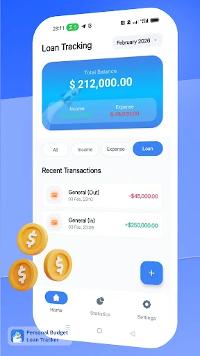 LoanFlow ডাউনলোড করুন – ব্যক্তিগত ঋণ ও বাজেট ট্র্যাকার অ্যাপ - Screenshot 22