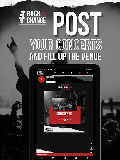 Rock&Change ডাউনলোড করুন – স্থানীয় সঙ্গীত প্রতিভার নতুন প্ল্যাটফর্ম - Screenshot 10