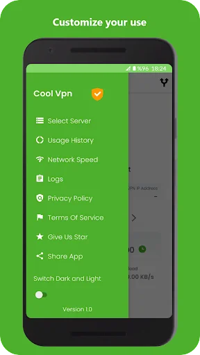 Cool Vpn ডাউনলোড করুন – দ্রুত এবং নিরাপদ প্রক্সি ভিপিএন - Screenshot 4