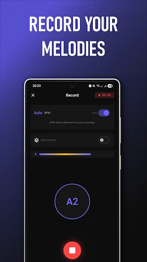 Memody – Voice to MIDI Editor ডাউনলোড করুন – গানকে MIDI-তে রূপান্তর করুন - Screenshot 1