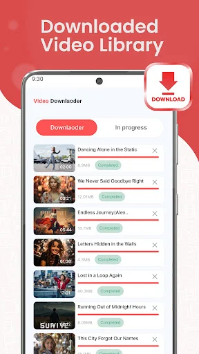 All Video Downloader HD ডাউনলোড করুন – দ্রুত ভিডিও সেভার - Screenshot 4