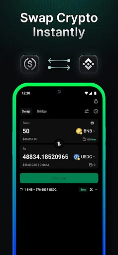 Ybit: Bitcoin & Crypto Wallet ডাউনলোড করুন – সেরা মাল্টি-চেইন ওয়ালেট - Screenshot 3