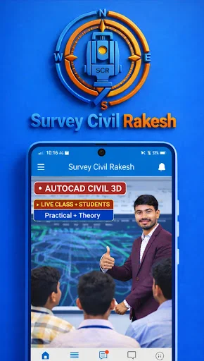Survey Civil Rakesh ডাউনলোড করুন – সিভিল ইঞ্জিনিয়ারিং শিক্ষা অ্যাপ - Screenshot 3