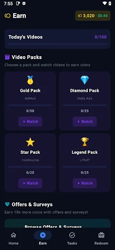 RewardBox ডাউনলোড করুন – ঘরে বসে ভিডিও, গেম ও সার্ভে থেকে আয় করুন - Screenshot 21