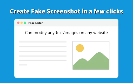 Fake Screenshot Generator ডাউনলোড করুন – সহজ ও দ্রুত এডিট - Screenshot 1