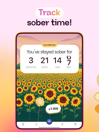 Sober Day Counter ডাউনলোড করুন – ধূমপান ও মদ্যপান ছাড়ার সেরা উপায় - Screenshot 7