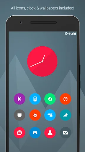 Material Things Icon Pack ডাউনলোড করুন – সেরা ম্যাটেরিয়াল ডিজাইন আইকন - Screenshot 1