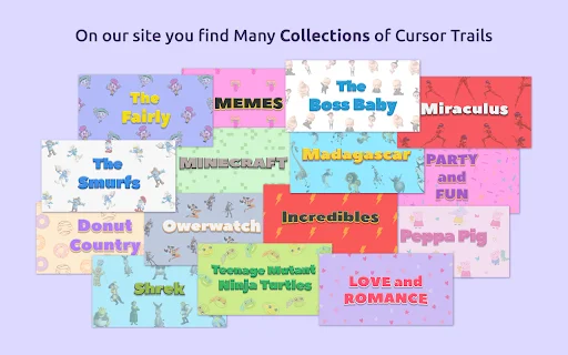 Cursor Trails ডাউনলোড করুন – আপনার ব্রাউজারে রঙিন কার্সার ইফেক্ট - Screenshot 2