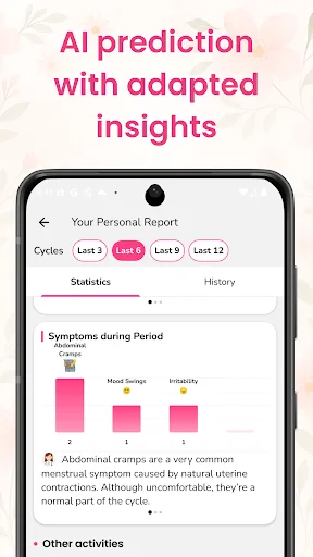 Femininity – Period tracker ডাউনলোড করুন – পিরিয়ড ও স্বাস্থ্য ট্র্যাকার - Screenshot 2