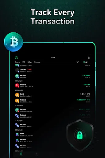 Ybit: Bitcoin & Crypto Wallet ডাউনলোড করুন – সেরা মাল্টি-চেইন ওয়ালেট - Screenshot 18