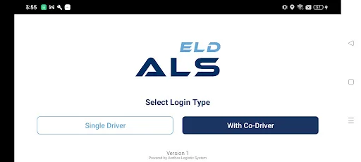ALS eLog Book ডাউনলোড করুন – সেরা HOS রেকর্ডিং সমাধান - Screenshot 1