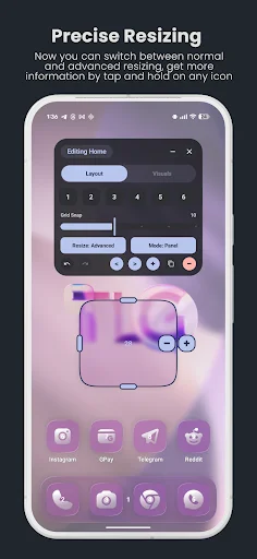 True Liquid Glass ডাউনলোড করুন – কাস্টম হোমস্ক্রিন স্টাইল - Screenshot 5