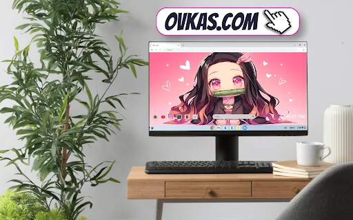 Chibi Nezuko Kamado Live Wallpaper ডাউনলোড করুন – সেরা অ্যানিমে থিম - Screenshot 4