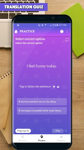 Russian Sentence Master ডাউনলোড করুন – রাশিয়ান ভাষা শিখুন - Screenshot 5