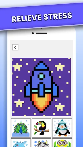 Pixel Art – Paint by Number ডাউনলোড করুন – সেরা পিক্সেল কালারিং গেম - Screenshot 4
