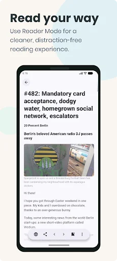 FeedFlow RSS Reader ডাউনলোড করুন – সেরা অ্যাড-ফ্রি আরএসএস রিডার - Screenshot 2