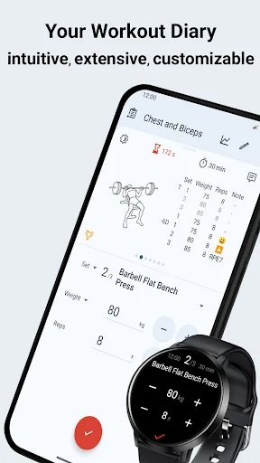 Workout Tracker & Gym Plan Log ডাউনলোড করুন – সেরা ফিটনেস ট্র্যাকার - Screenshot 1