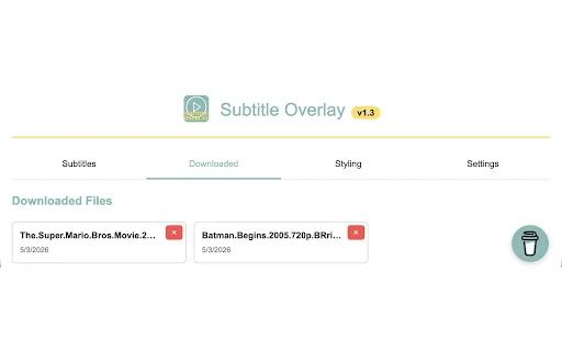 Subtitle Overlay ডাউনলোড করুন – ভিডিওর জন্য সেরা সাবটাইটেল টুল - Screenshot 2