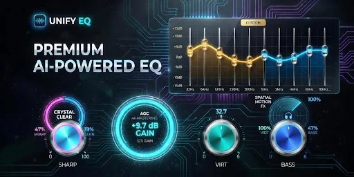 UNIFY – Equalizer & Bass Pro ডাউনলোড করুন – সেরা সাউন্ড অভিজ্ঞতা - Screenshot 8