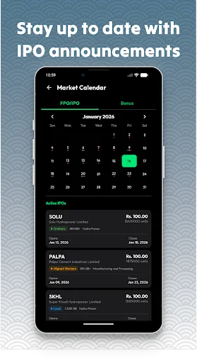 NEPSE Tracker ডাউনলোড করুন – শেয়ার মার্কেট ও IPO আপডেট - Screenshot 8