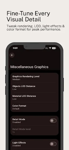 PGT+ : Pro GFX & Optimizer ডাউনলোড করুন – সেরা FPS বুস্টার - Screenshot 3