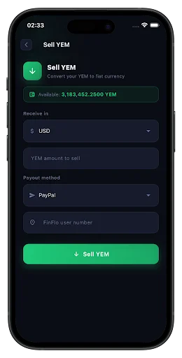 FinFlo: YEM Converter ডাউনলোড করুন – YEM কেনা, বেচা ও ক্যাশ আউট - Screenshot 4