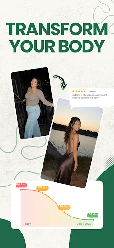 NutriPlan ডাউনলোড করুন – সেরা ক্যালোরি ট্র্যাকার ও ডায়েট প্ল্যান - Screenshot 3