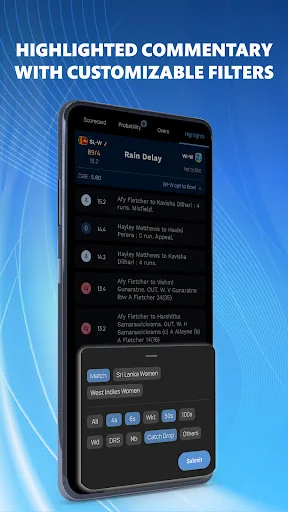CricRadio ডাউনলোড করুন – দ্রুততম লাইভ ক্রিকেট স্কোর ও কমেন্ট্রি - Screenshot 15