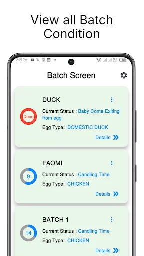 Hatch Easy ডাউনলোড করুন – ডিম ফোটানোর সেরা ইনকিউবেটর অ্যাপ - Screenshot 3