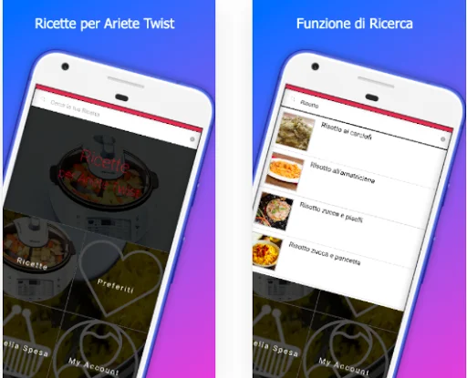 Ricette per twist ariete ডাউনলোড করুন – সেরা রেসিপি অ্যাপ - Screenshot 4