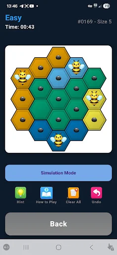 Star Bee Logic ডাউনলোড করুন – সেরা হেক্সাগোনাল পাজল গেম - Screenshot 1