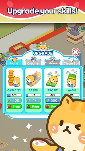 Cat Cleaner ডাউনলোড করুন – কিউট বিড়াল ও মজার পাজল গেম - Screenshot 11