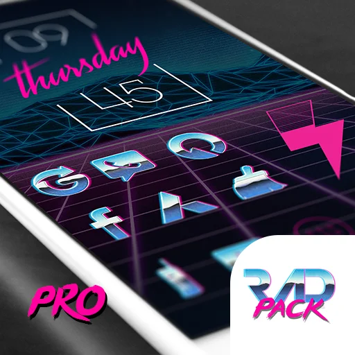 Rad Pack Pro ডাউনলোড করুন – সেরা ৮০-এর দশকের নস্টালজিক থিম