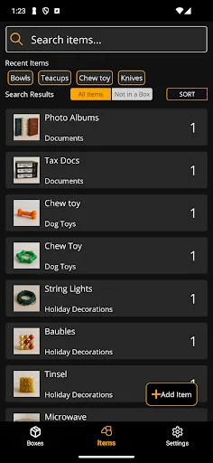 Storage Box Organizer ডাউনলোড করুন – QR কোড দিয়ে সাজান আপনার স্টোরেজ - Screenshot 2