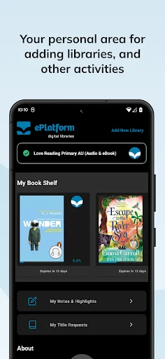 ePlatform Digital Libraries ডাউনলোড করুন – ই-বুক ও অডিওবুক - Screenshot 2