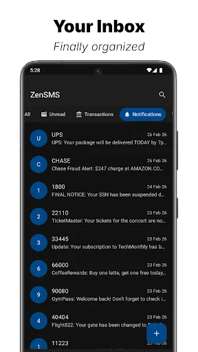 Stop Spam Texts – ZenSMS ডাউনলোড করুন – স্প্যাম মুক্ত থাকুন - Screenshot 3