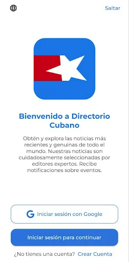 Directorio Cubano Noticias ডাউনলোড করুন – কিউবা বিষয়ক সর্বশেষ তথ্য - Screenshot 1