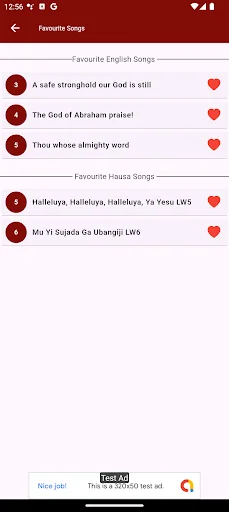 Littafin Wakoki + Sacred Songs ডাউনলোড করুন – সেরা স্তোত্র অ্যাপ - Screenshot 18