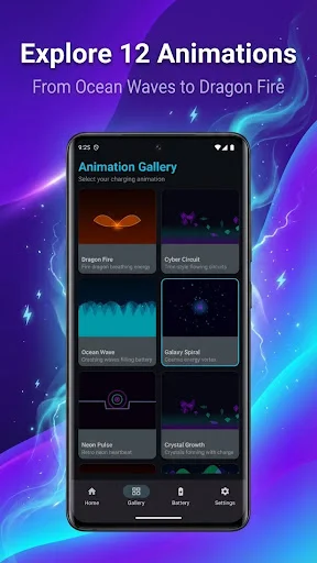 ChargeVibe: Anime Charging ডাউনলোড করুন – সেরা অ্যানিমে অ্যানিমেশন - Screenshot 2