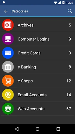 aWallet Password Manager ডাউনলোড করুন – সেরা নিরাপদ পাসওয়ার্ড স্টোরেজ - Screenshot 3