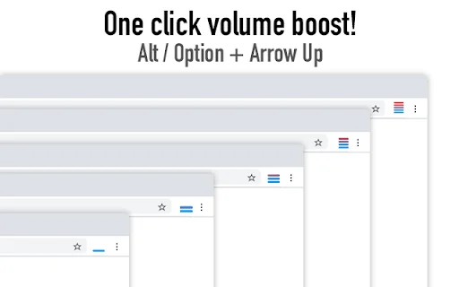 Volume Booster ডাউনলোড করুন – ব্রাউজারে সাউন্ড ৮০০% বাড়ান - Screenshot 1