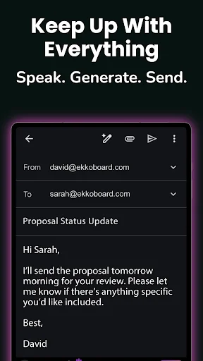 EkkoBoard AI Voice Keyboard ডাউনলোড করুন – দ্রুত ভয়েস টাইপিং - Screenshot 17