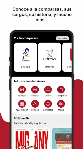 Moros i Cristians Ontinyent অ্যাপ ডাউনলোড করুন – উৎসবের গাইড - Screenshot 14