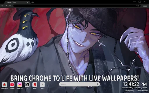 Jinu KPop Demon Hunter Live Wallpaper ডাউনলোড করুন – সেরা অ্যানিমে থিম - Screenshot 1