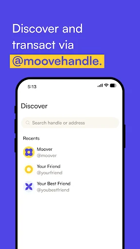 moove.xyz ডাউনলোড করুন – ক্রিপ্টো পাঠান, গ্রহণ এবং স্টেক করুন - Screenshot 7