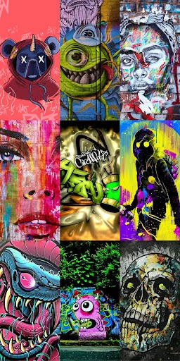 Graffiti Wallpaper ডাউনলোড করুন – সেরা স্ট্রিট আর্ট ব্যাকগ্রাউন্ড - Screenshot 18