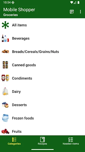 Mobile Shopper ডাউনলোড করুন – সেরা শপিং লিস্ট ও ইনভেন্টরি অ্যাপ - Screenshot 1