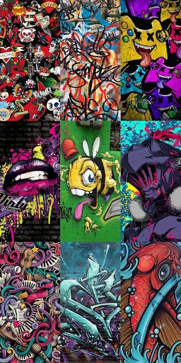Graffiti Wallpaper ডাউনলোড করুন – সেরা স্ট্রিট আর্ট ব্যাকগ্রাউন্ড - Screenshot 5