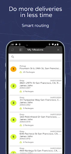 PickPack Driver ডাউনলোড করুন – ড্রাইভারদের দক্ষতা বাড়ান - Screenshot 1