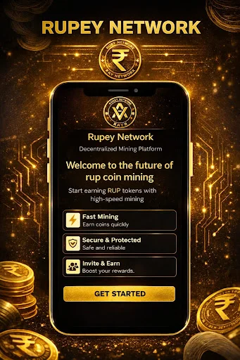 Rupey Network ডাউনলোড করুন – প্রতিদিন RUP কয়েন মাইনিং করুন - Screenshot 2